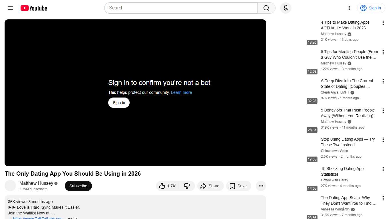 The Only Dating App You Should Be Using in 2026 - YouTube
